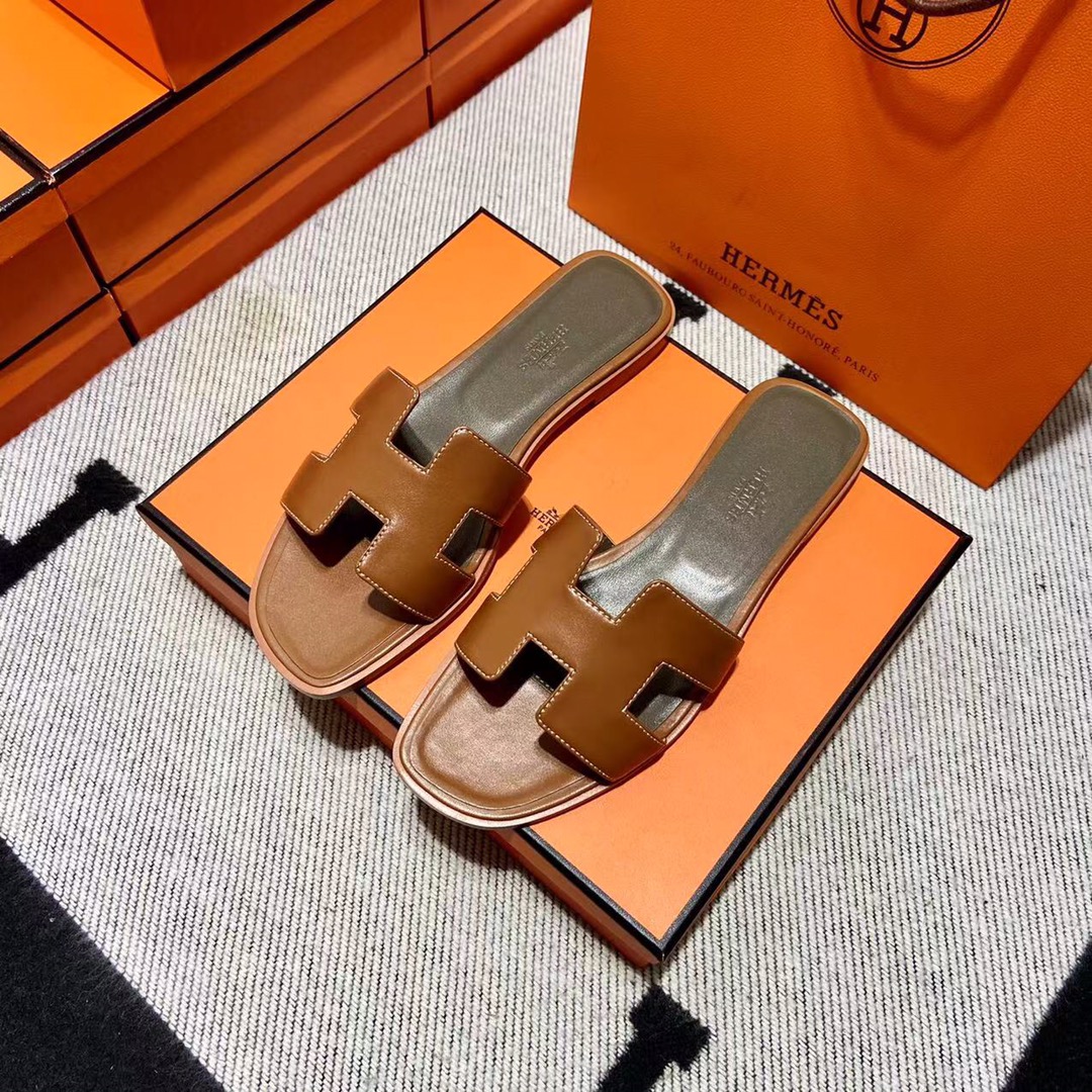 에르메스 올수공 오란 슬리퍼 샌들 스위프트 40